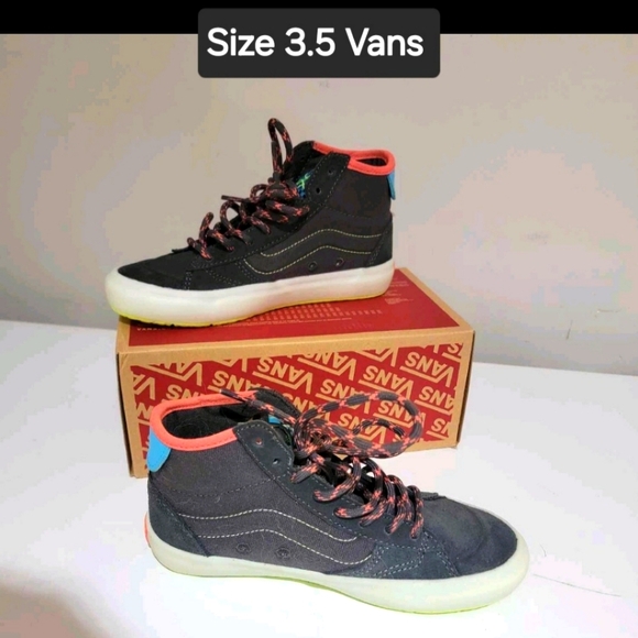 New! VANS Lizzie Sneakers Skate Shoes Gray/Multi Color Men's 3.5/Womens 5 - Picture 8 of 8